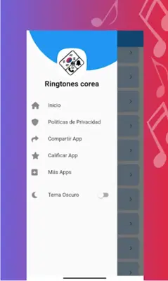 korean ringtones android App screenshot 2